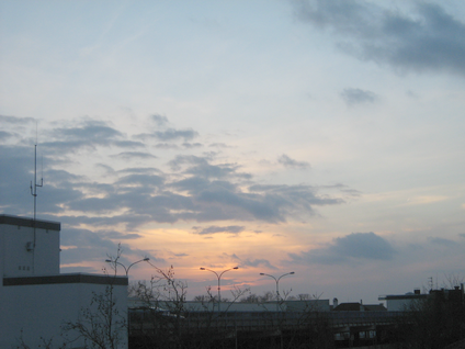 Abendstimmung am Waffenplatz