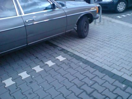 Parken will gelernt sein!