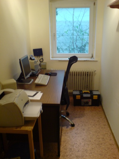 Das Büro ist fertig